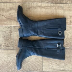 Timberland knee high leather boots